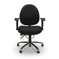 thumbnail image 3 of OFM 24 Hour Big and Tall Ergonomic Task Chair, Computer Desk Swivel Chair with Arms, in Black (247-206), 3 of 10