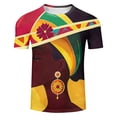 thumbnail image 3 of Tops para hombre, blusas y camisas de manga corta con cuello redondo para hombre Camisa de manga corta estampada para hombre Top/camisa de manga corta con cuello redondo Tops para hombre, 3 of 4