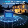 thumbnail image 4 of Solar Bug Zapper Outdoor, 4500V-1 Acre Mosquito & Fly Killer Lamp, Waterproof Insect Control for Garden, Patio, 4 of 12