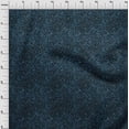 thumbnail image 4 of oneOone Georgette Viscose Teal Blue Fabric Aian Batik Dress Material Fabric Print Fabric By The Yard 42 Inch Wide, 4 of 4
