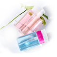 thumbnail image 3 of MesaSe Press Bottle Makeup Remover Storage Container Cosmetic Removal Fluid Plastic Press Bottle  Transparent  100ml, 3 of 5