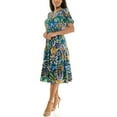 thumbnail image 2 of Nanette Lepore Women's Puff Sleeve Lace Midi Dress, Sizes XS-XXXL, 2 of 6