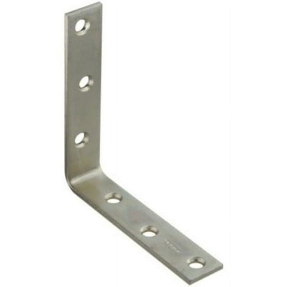 Corner Brace Zinc 5X1"