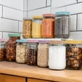 thumbnail image 4 of EcoNesxp Leakproof plastic canning jar lids reusable jar lids, 4 of 5