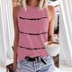 thumbnail image 2 of Blusas sueltas con cuello en O y estampado informal para mujer Pompotops lopia997157, 2 of 5