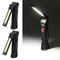 thumbnail image 1 of 2x Luz de Trabajo LED, Luces de Trabajo Recargables COB con Base Magnética, Rotación de 360 ​​grados Y 3 Modos, Luz de Inspección para Reparación, DYNWAVEMX Luz de trabajo recargable, 1 of 8
