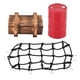 thumbnail image 1 of Red de equipaje, caja de madera, juego de tambor de aceite decorativo para coche trepador de control remoto a escala 1/10, 1 of 8