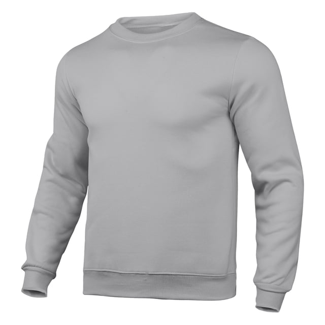 Chandail Ajusté pour Hommes Automne Décontracté Couleur Unie Col Rond Manches Longues avec Poches