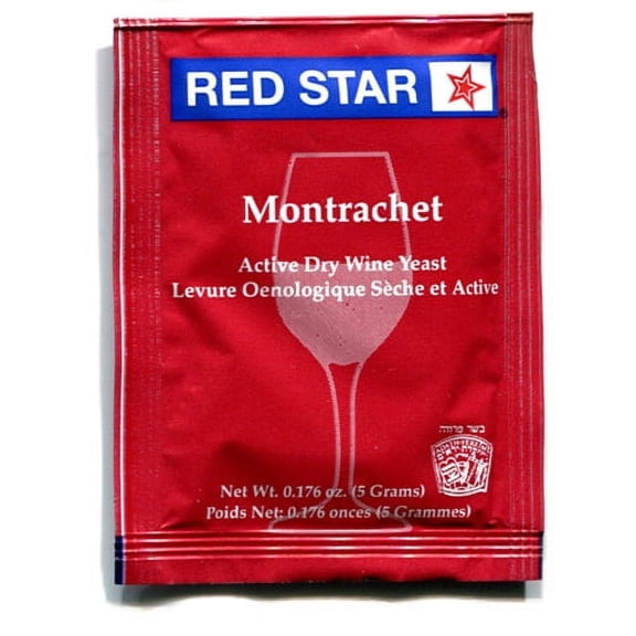 Premier Classique Red Star Wine Yeast - 5 g - 12 Pack