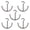 Black, variant on lanema Pack of 5 Easy Mount Pearls Hook with Tool Release Installation for Quick Setups