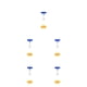 thumbnail image 2 of Eigraketly Paquete de 12 toboganes para sedal de pesca conectores de pasadores deslizantes CBP504168, 2 of 4