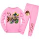 thumbnail image 3 of juego de dibujos animados niños pantalones de manga larga conjunto de pijama moda tendencia suéter sudadera pantalones casuales regalos de cumpleaños, 3 of 5