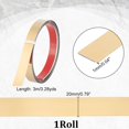 thumbnail image 2 of Self-Adhesive 201 Stainless Steel Mirror-Like Finish Molding Trim Golden 20mm 3m/bumdle, 2 of 6