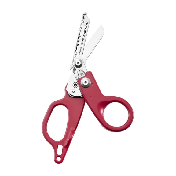 LEATHERMAN, Raptor Response Emergency Shears with Ring Cutter and Oxygen Tank Wrench, Crimson