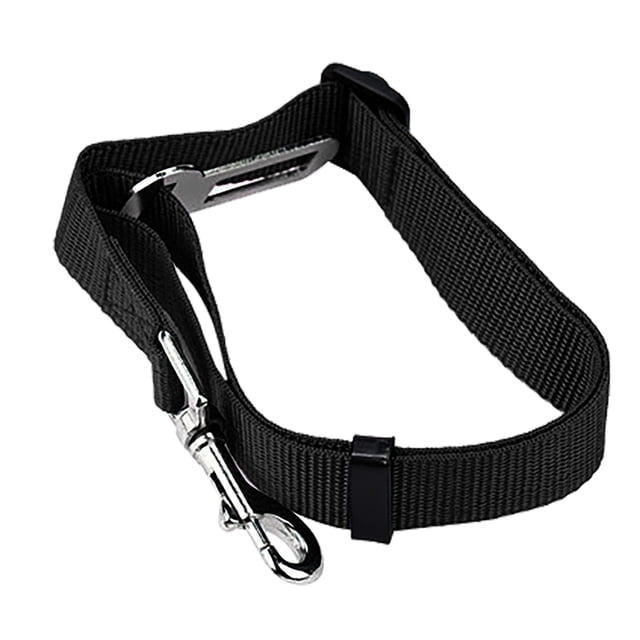 Arnés de coche para perros, cinturón de seguridad para perros de 1 pulgada de ancho, cinturón de seguridad para coche para perros, cinturón de seguridad para coche para mascotas, fiabilidad excepcional Jadeshay A