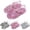 Light Pink, variant on Girls Jelly Sandals Summer Princess Dress Flats Breathable Gladiator Shoes For Girl (Dark Gray 5.5-6 Years)
