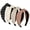 Style1-brown/khaki/black/beige, variant on 4-Pack Pearl Knotted Headbands for Women, Top Knot Turban Hair Bands, Fashion Hair Accessories