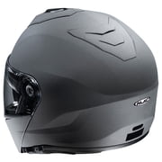 HJC i90 Solid Modular Motorcycle Helmet Stone Gray LG