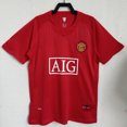 thumbnail image 1 of 0708 Retro Manchester United League Home. Football Classic Jersey, 1 of 2