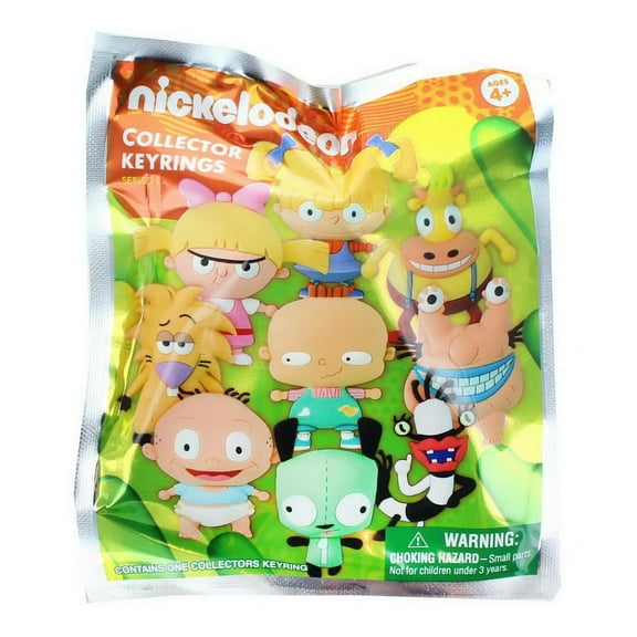 Monogram International MNG-63240-C Nickelodeon Series 2 Blind Bagged 3D Foam Figural Bag Clip, 1 Random