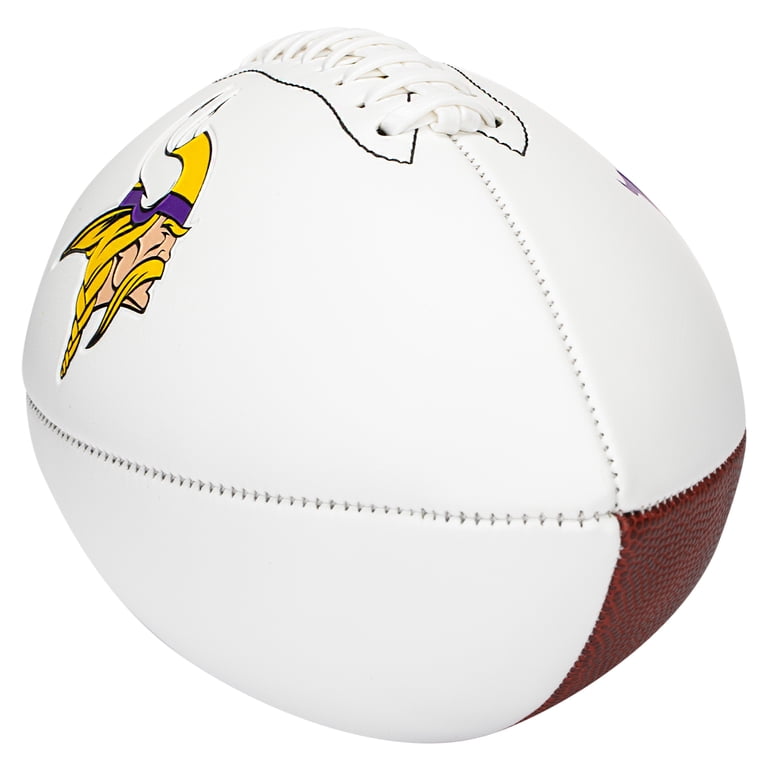 NFLオフィシャル　フットボール　(パンク) Franklin Sports NFL Minnesota Vikings Authentic Autograph Souvenir