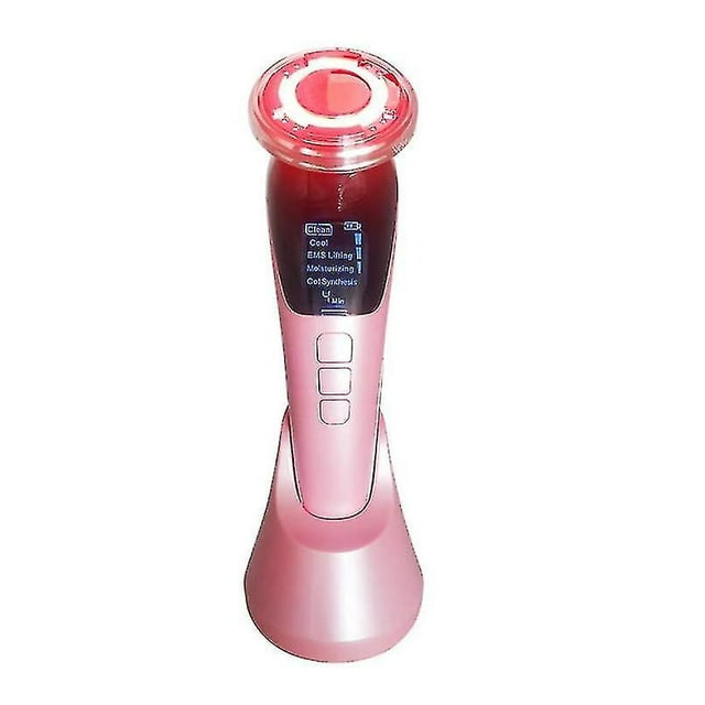 Limpiadores faciales, dispositivo de belleza LED para masajes con agua fría y caliente