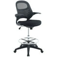thumbnail image 4 of Modway Advance Drafting Chair with Mesh Back and Armrests in Black, 4 of 6