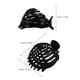thumbnail image 2 of unbranded Accesorio Negro Para Moño Dome De Resina Antideslizante Para Peinados Voluminosos Y, 2 of 8