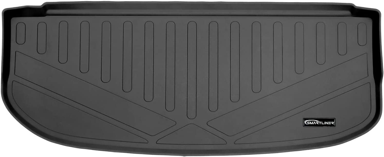 All Weather Custom Cargo Trunk Liner Floor Mat Behind 3rd Row Black