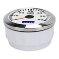 thumbnail image 2 of Riousery 85mm / 3.35 inches Car Tachometer Gauge, Low Power Dissipation Red Pointer Universal for Automobiles Boats, 9-32V DC Waterproof Tacho Meter, White, 2 of 9