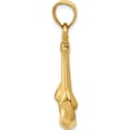 thumbnail image 3 of 14K Yellow Gold 3-D Anchor Pendant (34 X 21) Made In Peru c3341, 3 of 6