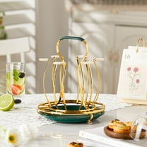 GOOHOCHY Mug Display Rack Iron 1Pack for Dining Room