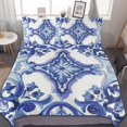 thumbnail image 1 of HAHDAXIA Baroque Court Bedding Solid Comforter Set for All Seasons,3 Pieces(1 Comforter+2 Pillowcases),Soft Microfiber Bedding Set Twin(86"x70"), 1 of 7