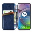 thumbnail image 5 of Case for Motorola MOTO G 5G Flip Cover Wallet Flip Cover Magnetic Protective - Blue, 5 of 5