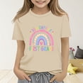 thumbnail image 2 of HIPYLO Girls Crop Tops Size 14-16 Cute Graphic Tees Boy Toddler Clothes 3t Toddler Red Shirt Toddler Shirts Girls 2t White Tshirts Boys Girls Under Shirts Size White Shirt Kids Girls Blouses, 2 of 7