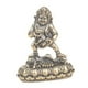 thumbnail image 1 of Mini estatua de Buda perfecl figura del Dios chino de la riqueza latón, 1 of 7