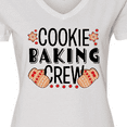thumbnail image 4 of Inktastic Christmas Cookie Baking Crew with Oven Mitts Women's V-Neck T-Shirt, 4 of 5