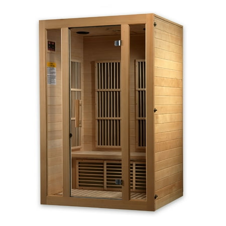 Maxxus Seattle 2-Person Near EMF (Under 2MG) FAR Infrared Sauna (Canadian Hemlock)