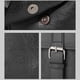 thumbnail image 5 of Bolsos De Cuero Artificial Bolso bandolera de piel texturizada marrón con correa ajustable, ligero y espacioso, para viajes, trabajo y uso diario (1 unidad) JASKFLY, 5 of 7