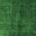 thumbnail image 1 of Ahgly Company Indoor Square Abstract Green Modern Area Rugs, 7' Square, 1 of 4