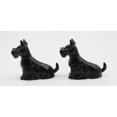 thumbnail image 3 of Ceramic Black Scottish Terrier Salt Pepper Shakers 4 inch Gift, 3 of 3