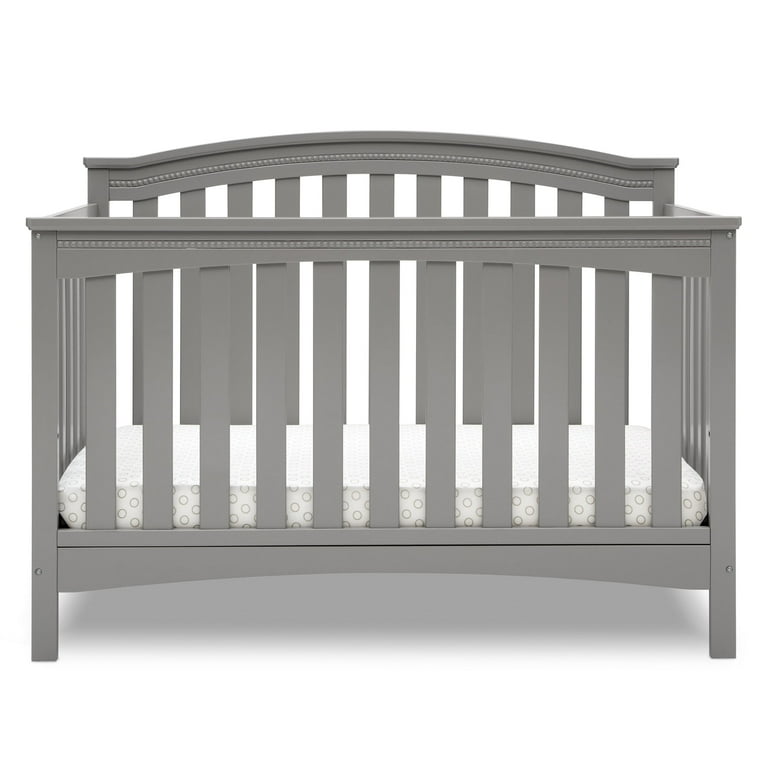 Delta Children Waverly 6 in 1 Convertible Baby Crib Grey Walmart