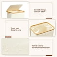 thumbnail image 5 of Inadays Laundry Basket Clothes Laundry Hamper 100L with Lid with Bamboo Handles and A Removable Laundry Bag Large Collapsible Foldable Laundry Hamper for Bedroom, Bathroom, Dorm, Laundry Room, 5 of 7