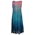 thumbnail image 5 of LYXSSBYX Sleeveless Dresses for Women Summer Women's Fashion Holiday Summer Sleeveless Printed Round Neck Party Beach Dress, 5 of 5