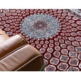 thumbnail image 6 of Rugs.com Rabia Collection Rug – 8' x 10' Burgundy Low Rug Perfect For Living Rooms, Large Dining Rooms, Open Floorplans, 6 of 9