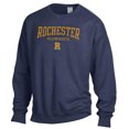 thumbnail image 2 of Men's ComfortWash  Blue Rochester Yellow Jackets Fleece Sweatshirt, 2 of 3