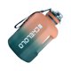 thumbnail image 2 of Greeniant Botella de agua de 2,2 l, tetera a prueba de fugas, jarra de plástico con marcador de tiempo, contenedor de almacenamiento, taza Ropa Deportiva, Zapatos azul degradado 1600ML, 2 of 6