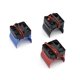 thumbnail image 3 of 2X Disipador de Ventilador de Refrigeración del Motor de 42 mm para 1/10 E- E- Summit Arrma 1/8 Kraton Talion RC Coche, Azul, 3 of 5