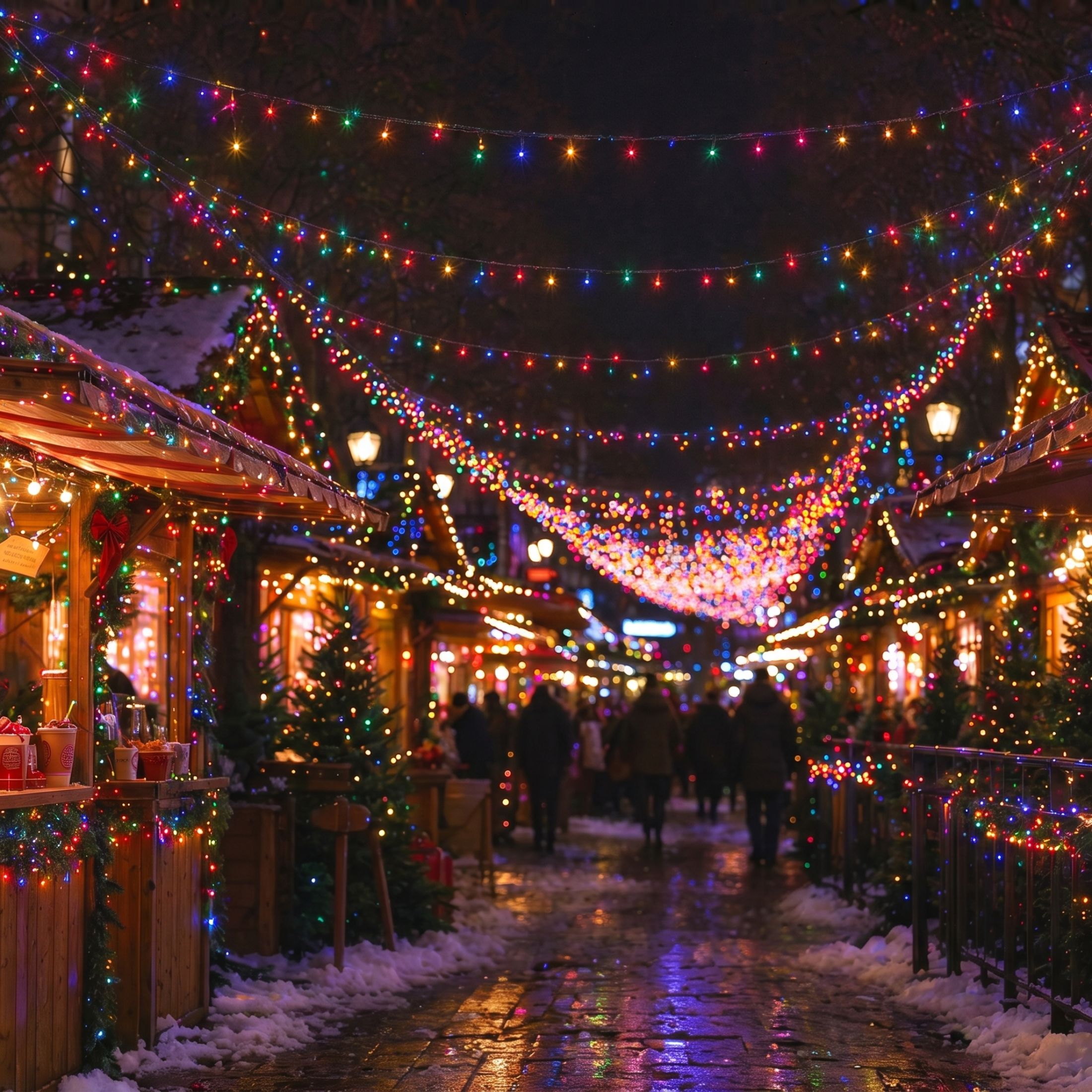 Scidweet Christmas String Lights 105ft 300 LED Multicolor photo 3