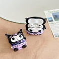 thumbnail image 1 of Silicone Earphone Case 3d Kawaii Creative Design for Airpods 1/2,Purple, 1 of 2